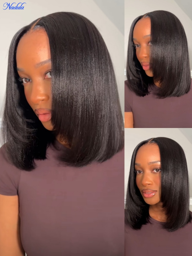 Glueless Wear And Go Human Hair Wig - Nadula Ausverkauf 10 Zoll 12 Zoll
